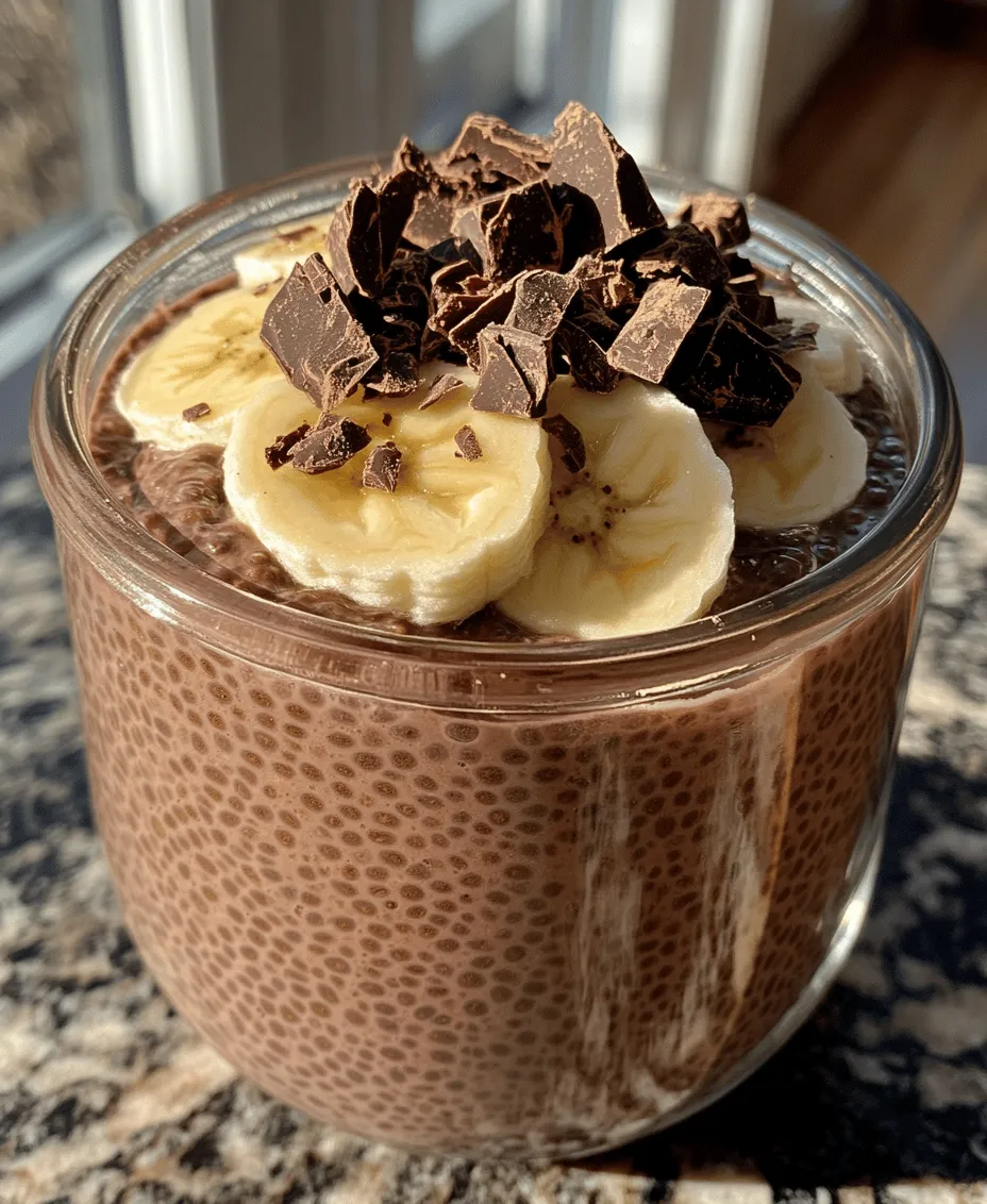 In the world of healthy desserts, few recipes can rival the decadence of chocolate pudding, especially when it’s infused with the nutritional power of chia seeds and the natural sweetness of bananas. This Decadent Chocolate Banana Chia Seed Pudding is not just a delightful treat; it’s a guilt-free indulgence that can fit seamlessly into your lifestyle. Whether you’re seeking a nutritious breakfast, a quick snack, or a satisfying dessert, this pudding checks all the boxes. Its creamy texture, rich chocolate flavor, and nutritional benefits make it a favorite for both health-conscious individuals and dessert enthusiasts alike.