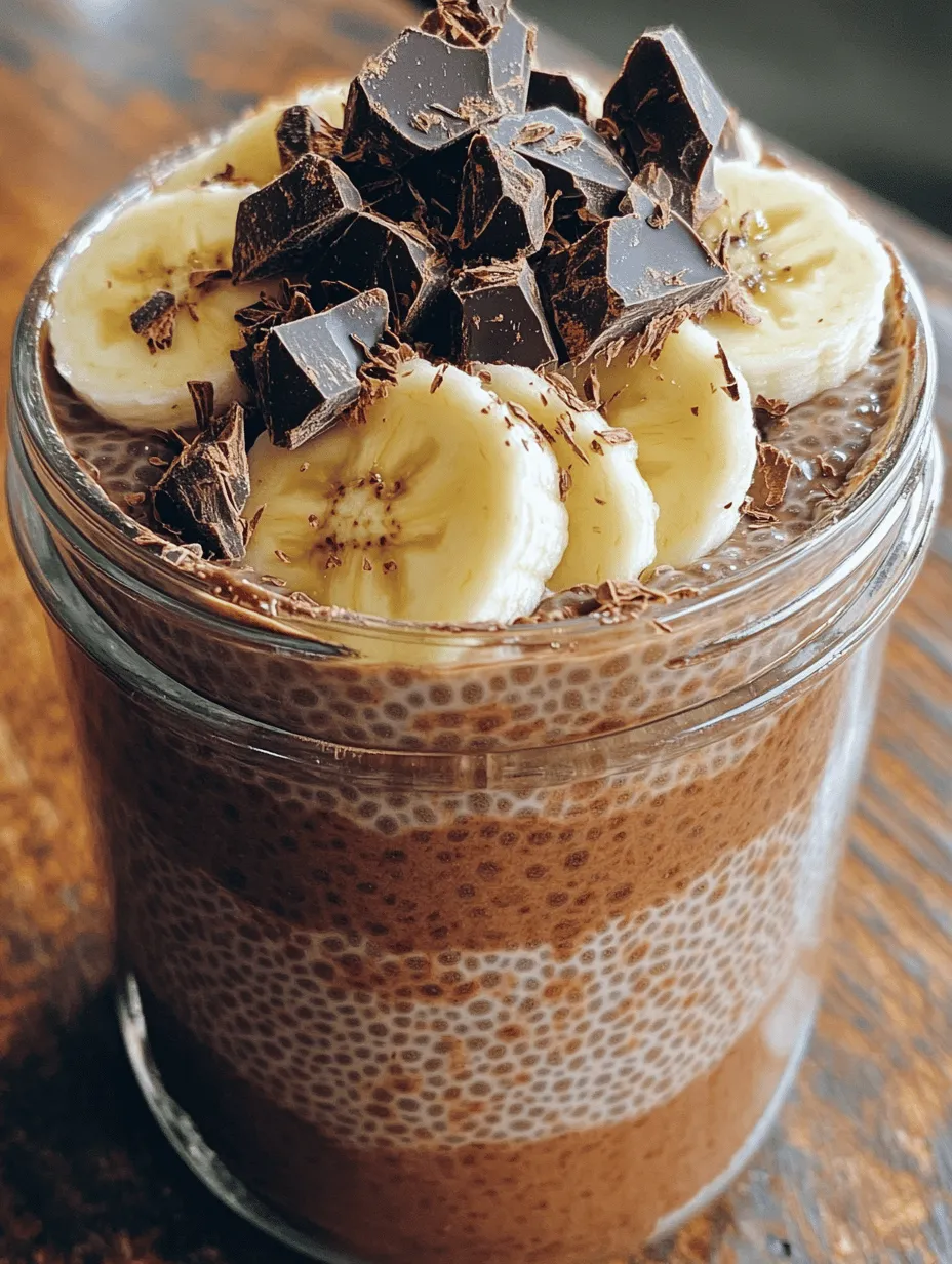 In the world of healthy desserts, few recipes can rival the decadence of chocolate pudding, especially when it’s infused with the nutritional power of chia seeds and the natural sweetness of bananas. This Decadent Chocolate Banana Chia Seed Pudding is not just a delightful treat; it’s a guilt-free indulgence that can fit seamlessly into your lifestyle. Whether you’re seeking a nutritious breakfast, a quick snack, or a satisfying dessert, this pudding checks all the boxes. Its creamy texture, rich chocolate flavor, and nutritional benefits make it a favorite for both health-conscious individuals and dessert enthusiasts alike.