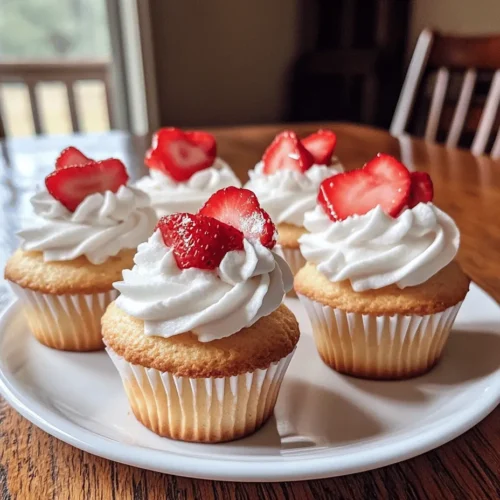 Strawberry Shortcake Cupcakes are a delightful dessert choice that perfectly captures the essence of summer. These sweet treats combine the classic flavors of strawberry shortcake into a cupcake form, making them an ideal option for gatherings, picnics, or simply enjoying at home. With their soft, fluffy cake, luscious strawberry filling, and light whipped cream frosting, these cupcakes are not only visually stunning but also bursting with flavor.