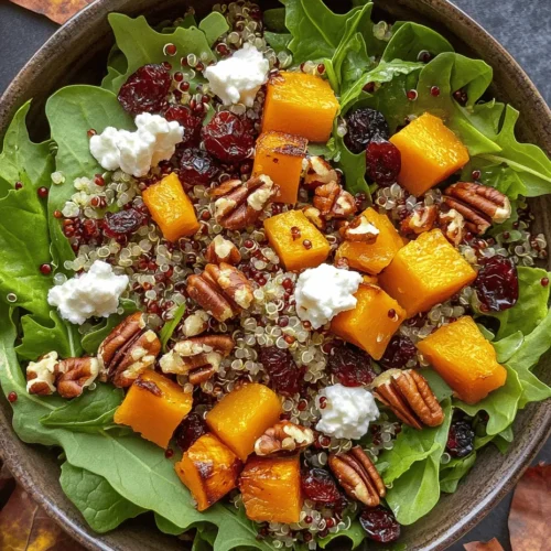 The foundation of any great salad lies in its greens, and the Fall Harvest Salad is no exception. A mix of arugula, kale, and spinach brings not only a variety of textures but also a rich tapestry of nutrients to the dish.