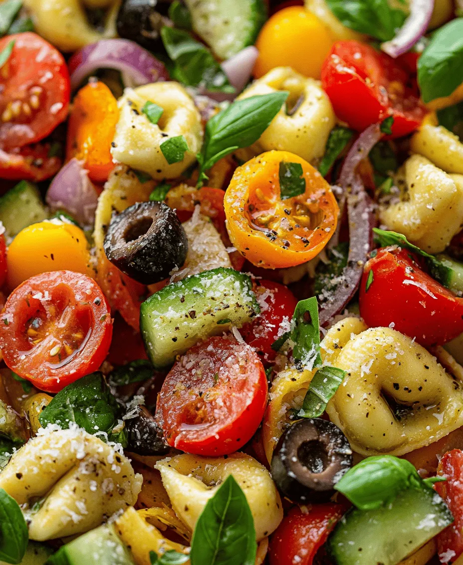 To create the perfect Tortellini Pasta Salad Extravaganza, it's essential to understand the role of each ingredient in the recipe. This not only enhances the overall flavor but also contributes to the nutritional profile of the dish.