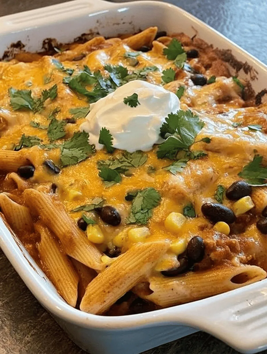 In the world of culinary creativity, few dishes manage to capture the essence of comfort food quite like Chicken Enchilada Pasta. This delightful fusion combines the hearty satisfaction of pasta with the bold, zesty flavors of traditional chicken enchiladas, offering a unique and convenient meal option that appeals to both pasta lovers and fans of Mexican cuisine. As the popularity of Mexican-inspired dishes continues to rise, home cooks are increasingly drawn to recipes that allow them to blend these vibrant flavors with familiar ingredients.