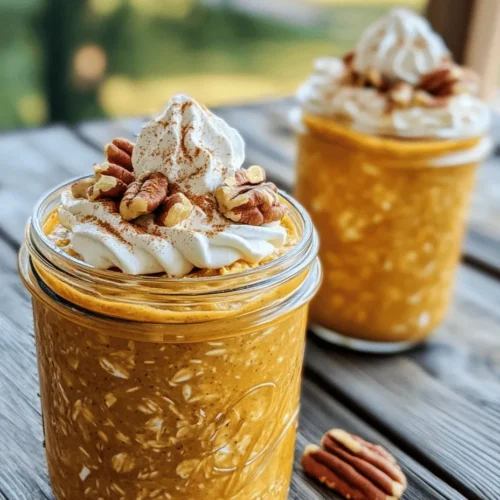 To create the perfect Pumpkin Pie Overnight Oats, understanding the key ingredients is essential. Each component contributes not only flavor but also nutritional value, ensuring that your breakfast is both satisfying and healthful.