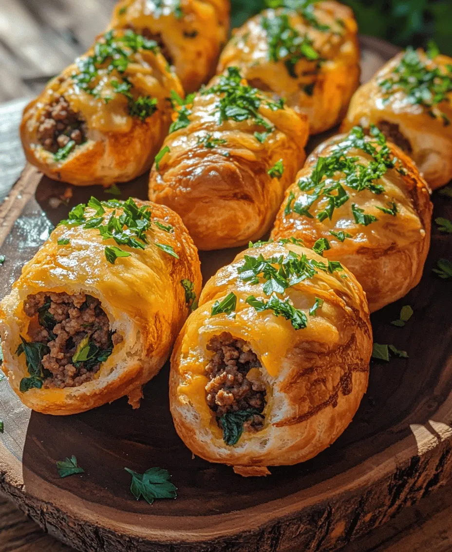 If you’re on the hunt for a dish that combines delicious flavors, satisfying textures, and an element of fun, look no further than Cheesy Beefy Rolls-Up. This hearty recipe is perfect for a family dinner, a game day snack, or even a festive gathering with friends. The beauty of these rolls lies in their simplicity and versatility, allowing you to customize them to cater to your taste buds and dietary preferences.