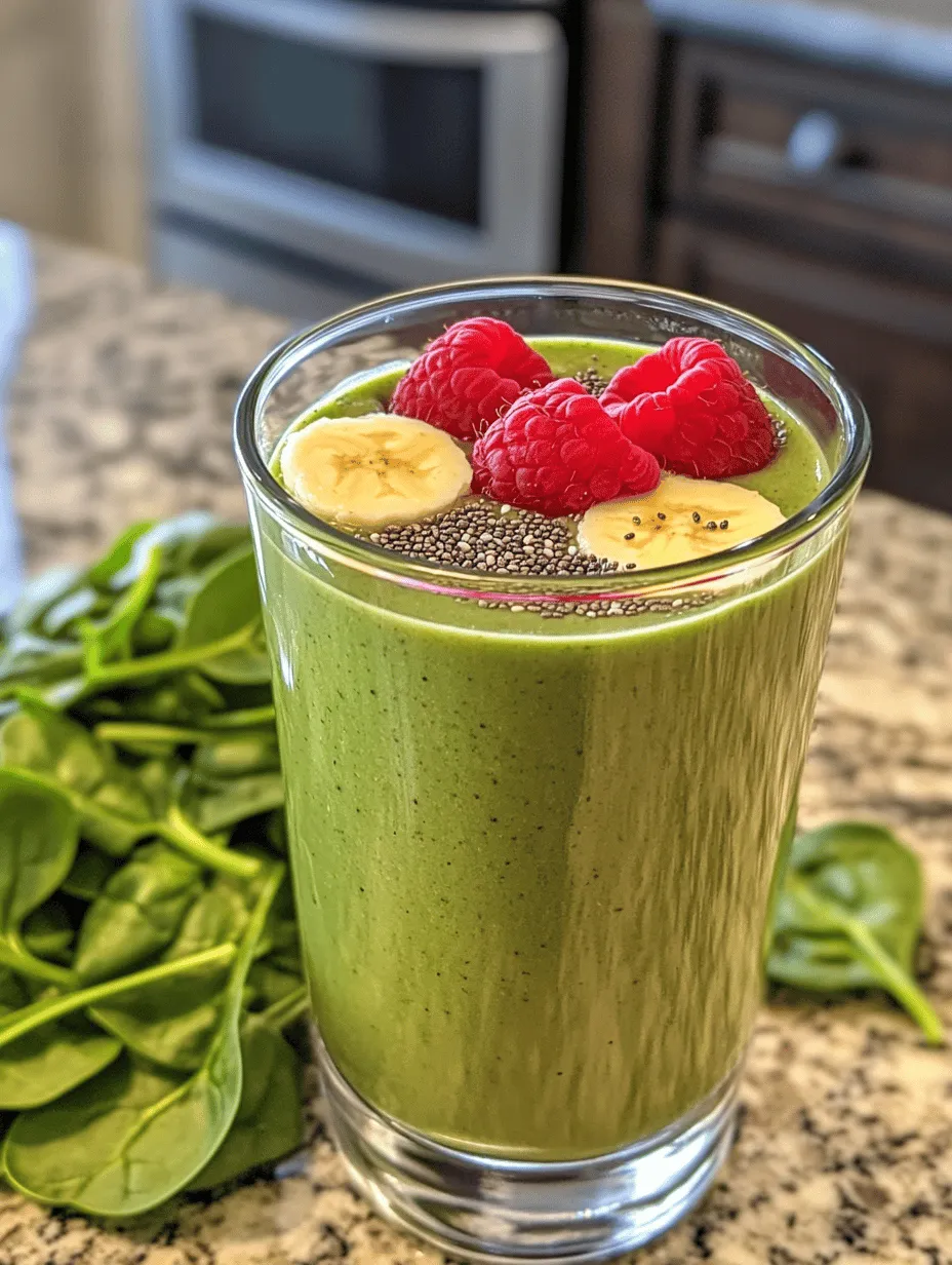 The foundation of any great smoothie lies in its ingredients. Let’s take a closer look at the key components of the Raspberry Banana Spinach Smoothie.