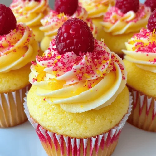 To create the perfect Raspberry Lemon Heaven Cupcakes, the foundation lies in the cupcake base. Each ingredient plays a crucial role in ensuring the final product achieves the desired taste and texture.