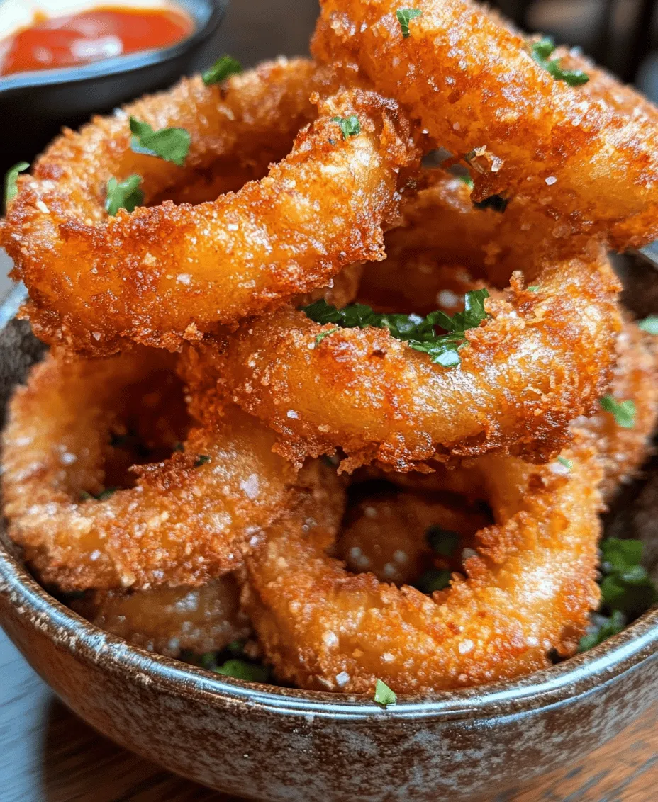 Onion rings are not just a mere side dish; they are a universally loved snack that effortlessly marries a satisfying crunch with a savory flavor that can elevate any meal or social gathering. Whether enjoyed at a backyard barbecue, served alongside burgers, or simply as a standalone snack, homemade onion rings offer a delightful experience that is hard to resist. The best part? Making these crispy delights at home not only allows you to customize the flavors but also provides you with a healthier option compared to the heavily processed varieties available in stores.