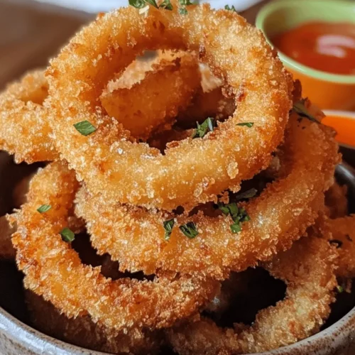 Onion rings are not just a mere side dish; they are a universally loved snack that effortlessly marries a satisfying crunch with a savory flavor that can elevate any meal or social gathering. Whether enjoyed at a backyard barbecue, served alongside burgers, or simply as a standalone snack, homemade onion rings offer a delightful experience that is hard to resist. The best part? Making these crispy delights at home not only allows you to customize the flavors but also provides you with a healthier option compared to the heavily processed varieties available in stores.