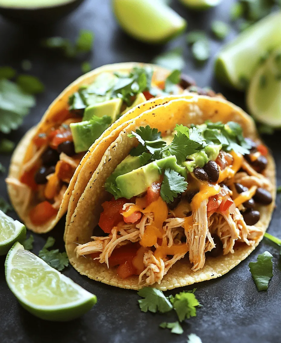 At the core of any great taco is quality protein, and in this recipe, boneless, skinless chicken breasts take center stage. This cut of chicken is favored for its lean profile, making it a healthier choice compared to dark meat. Boneless, skinless chicken not only cooks evenly but also absorbs surrounding flavors beautifully, which is essential for our queso chicken tacos. Nutritionally, chicken breasts are an excellent source of protein, providing essential amino acids that support muscle repair and overall health.