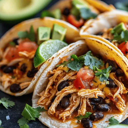 At the core of any great taco is quality protein, and in this recipe, boneless, skinless chicken breasts take center stage. This cut of chicken is favored for its lean profile, making it a healthier choice compared to dark meat. Boneless, skinless chicken not only cooks evenly but also absorbs surrounding flavors beautifully, which is essential for our queso chicken tacos. Nutritionally, chicken breasts are an excellent source of protein, providing essential amino acids that support muscle repair and overall health.