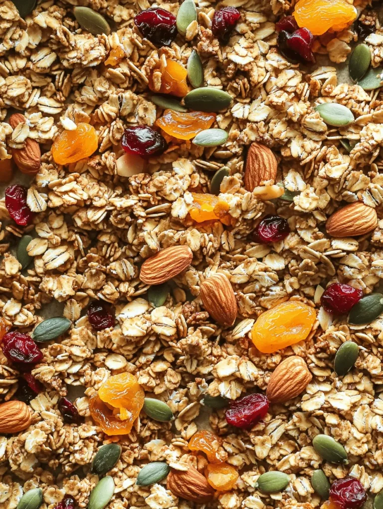 While store-bought granola is convenient, it often comes laden with added sugars, unhealthy fats, and preservatives. In contrast, making your granola at home offers a plethora of benefits. First and foremost, it allows you to handpick every ingredient—ensuring that what you consume is wholesome and nutritious. You can adjust sweetness levels, incorporate your favorite nuts and seeds, and experiment with various flavorings to create a granola blend that is uniquely yours.