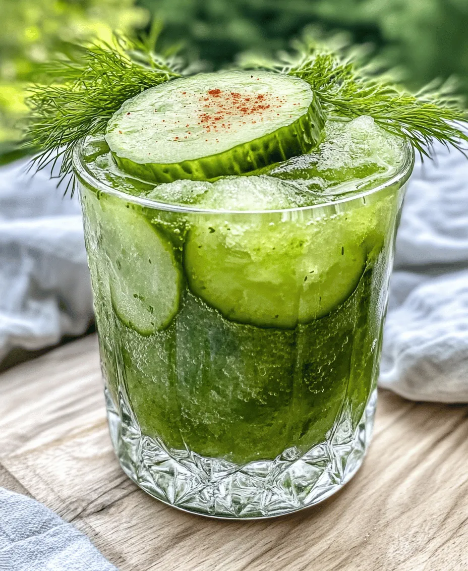 In recent years, unconventional slushy recipes have taken the culinary world by storm, captivating adventurous eaters and trendsetters alike. Gone are the days when slushies were merely a summertime treat associated with sugary flavors like cherry or blue raspberry. Today, creative concoctions are emerging that push the boundaries of traditional recipes, and one of the most intriguing among them is the Pickle Slushy Delight. This unique slushy is a refreshing twist on the classic, combining the tangy and zesty flavors of dill pickles with the icy chill of a slushy.