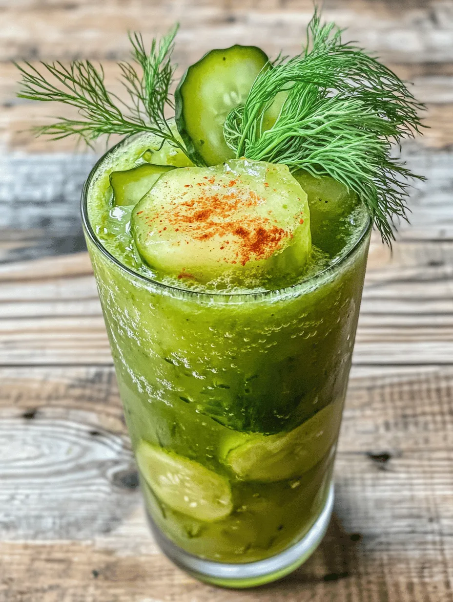 In recent years, unconventional slushy recipes have taken the culinary world by storm, captivating adventurous eaters and trendsetters alike. Gone are the days when slushies were merely a summertime treat associated with sugary flavors like cherry or blue raspberry. Today, creative concoctions are emerging that push the boundaries of traditional recipes, and one of the most intriguing among them is the Pickle Slushy Delight. This unique slushy is a refreshing twist on the classic, combining the tangy and zesty flavors of dill pickles with the icy chill of a slushy.