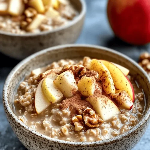 As the leaves begin to change and the air turns crisp, there's nothing quite like the warmth of a comforting breakfast to start your day. Enter the Cozy Autumn Slow Cooker Apple Oatmeal—a dish that not only nourishes your body but also fills your home with the inviting aromas of cinnamon and baked apples. This recipe is perfect for chilly autumn mornings when you crave something hearty yet nutritious.