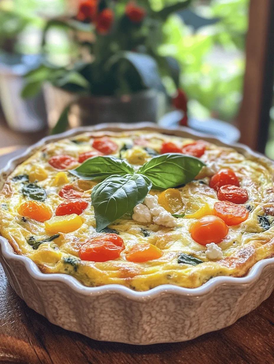 The frittata has earned its place as a beloved staple in kitchens around the world, cherished for its versatility and delightful flavor. This Italian egg-based dish can be enjoyed at any time of the day, making it an ideal choice for breakfast, brunch, or even a light dinner. Its ability to incorporate a variety of ingredients allows for endless creativity, ensuring that each frittata can be uniquely tailored to suit personal tastes and dietary preferences.