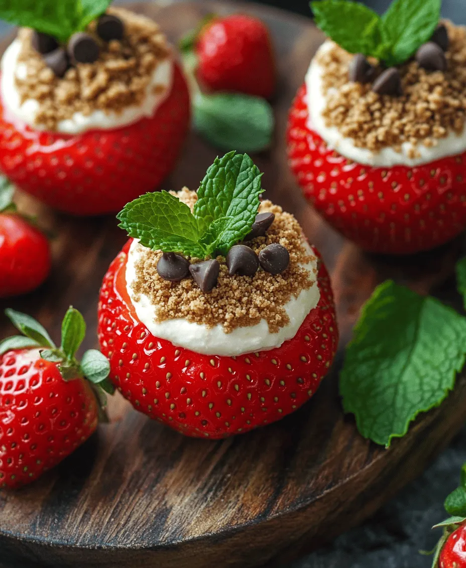 To create the perfect Cheesecake Deviled Strawberries, it's essential to understand the role of each ingredient. This knowledge not only enhances your cooking skills but also allows you to appreciate the flavors and textures that come together in this delightful recipe.