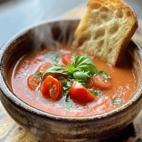 There’s nothing quite like the comforting embrace of a warm bowl of creamy chunky tomato soup. As the leaves turn and the air grows crisp, this hearty dish becomes not just a meal, but a moment of solace. Whether you’re cozying up on the couch after a long day or hosting a gathering with friends, creamy chunky tomato soup is a versatile choice that never fails to satisfy. Its rich, velvety texture coupled with the bold flavors of ripe tomatoes makes it a beloved favorite across many households.