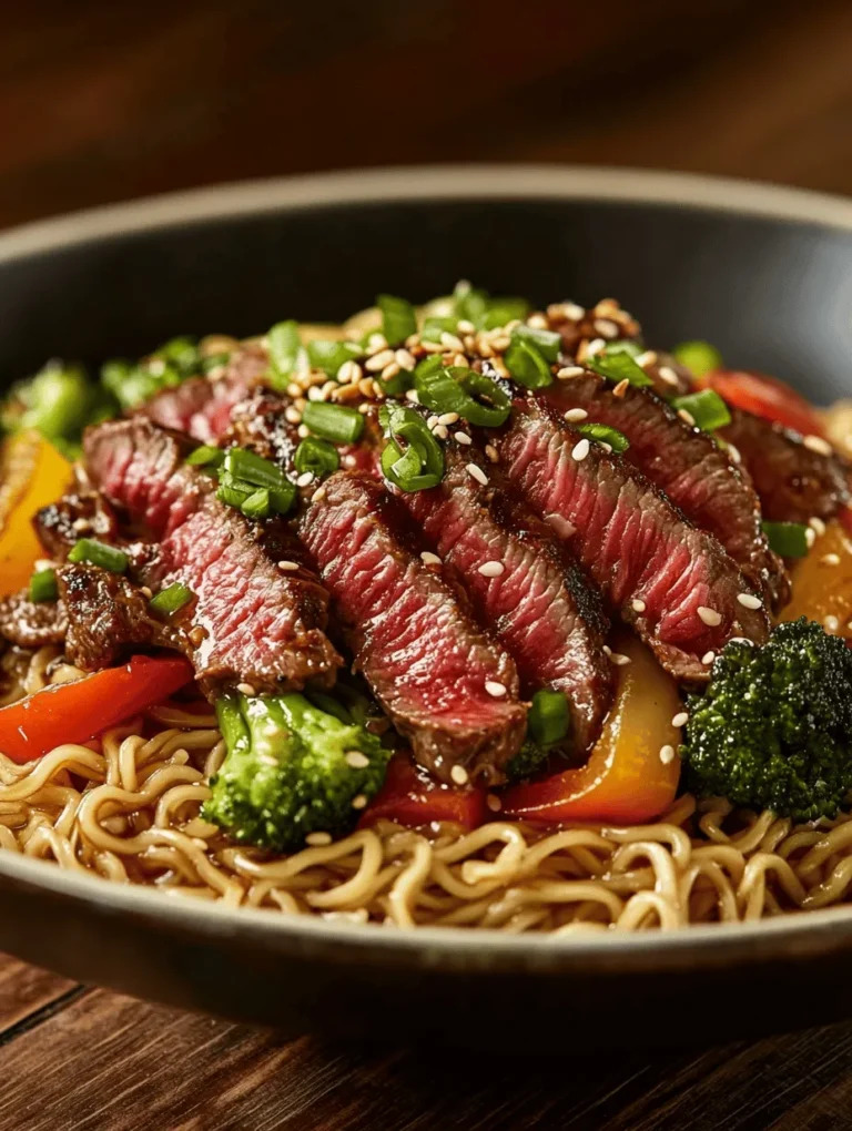 Stir-fried dishes have a universal appeal, captivating home cooks and food enthusiasts alike with their vibrant flavors, textures, and the sheer speed at which they can be prepared. Among these delightful meals, Steak Stir-Fried Ramen stands out as a quick and tasty option that brings together the best of Asian cuisine. This dish marries succulent slices of steak with perfectly cooked ramen noodles, fresh vegetables, and a medley of savory sauces, creating a wholesome meal that is both satisfying and easy to make.