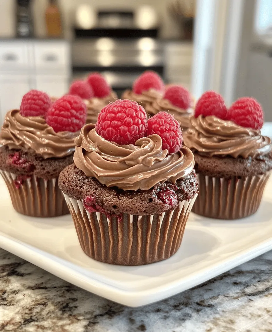 Cupcakes have taken the dessert world by storm, offering a delightful blend of flavor, texture, and presentation all in one small package. Among the myriad of flavors available, the chocolate raspberry combination stands out as a beloved choice for many dessert enthusiasts. The pairing of rich, decadent chocolate with the tartness of fresh raspberries creates a balanced profile that tantalizes the taste buds. When you add a luscious filling of Nutella, a favorite hazelnut spread known for its creamy texture and chocolatey goodness, the result is a cupcake that is not just a treat but a true indulgence.