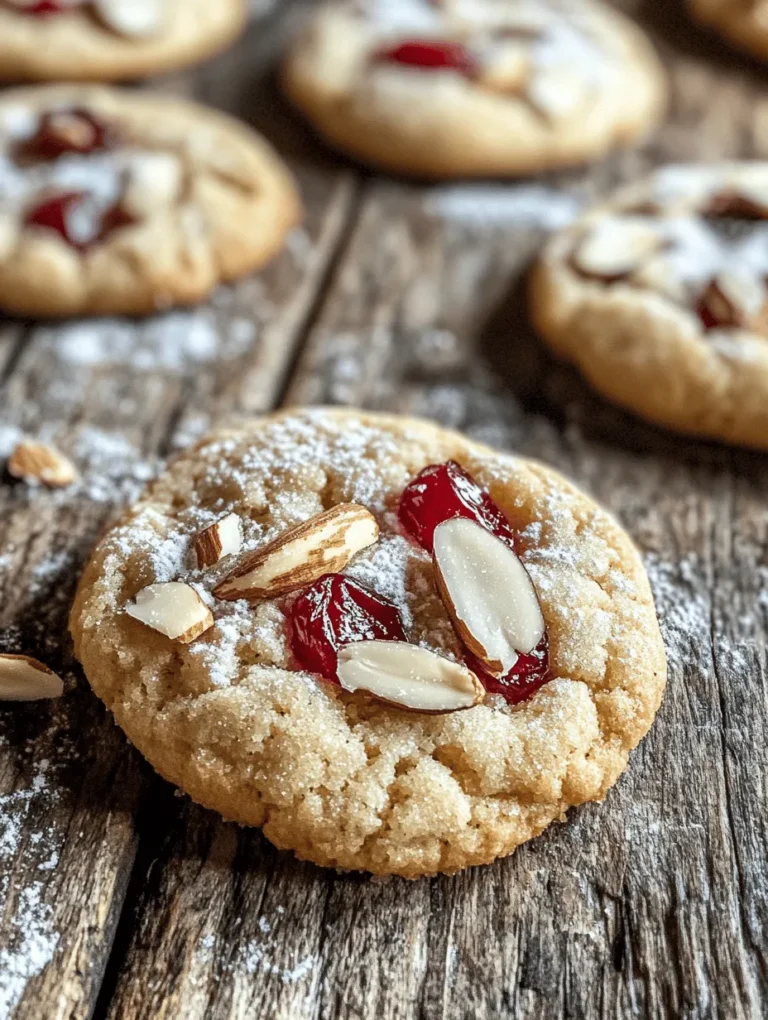 Cherry Almond Amish Sugar Cookies are a delightful treat that brings a unique blend of flavors and textures to the forefront of your baking endeavors. These cookies are not just about satisfying a sweet tooth; they encapsulate a rich tradition of Amish baking that emphasizes simplicity, quality ingredients, and a wholesome approach to food. The Amish community, known for its commitment to traditional crafts and culinary practices, has been creating delicious baked goods for generations, and this recipe is a testament to their craft.