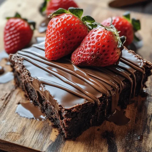 There’s something undeniably enchanting about the rich, velvety texture of brownies paired with the vibrant freshness of strawberries. Enter the world of Chocolate Covered Strawberry Brownies, a dessert that beautifully marries these two beloved treats into a single indulgent experience. This delightful fusion not only tantalizes the taste buds but also creates a stunning visual presentation, making it an ideal dessert for special occasions, celebrations, or simply as a well-deserved treat after a long day.