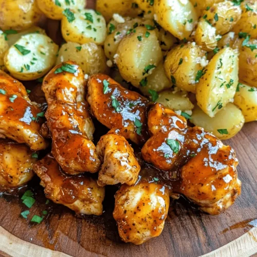 If you're on the hunt for a delicious and nutritious meal that packs a protein punch, look no further than our High Protein Honey BBQ Chicken paired with Creamy Garlic Parmesan Potatoes. This dish not only satisfies your taste buds with its delightful combination of sweet and savory flavors, but it also aligns with a balanced dietary approach, ensuring you meet your daily protein requirements without sacrificing taste or enjoyment.