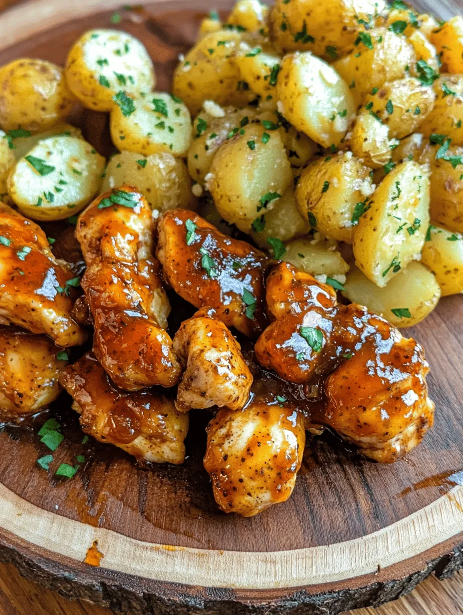 If you're on the hunt for a delicious and nutritious meal that packs a protein punch, look no further than our High Protein Honey BBQ Chicken paired with Creamy Garlic Parmesan Potatoes. This dish not only satisfies your taste buds with its delightful combination of sweet and savory flavors, but it also aligns with a balanced dietary approach, ensuring you meet your daily protein requirements without sacrificing taste or enjoyment.