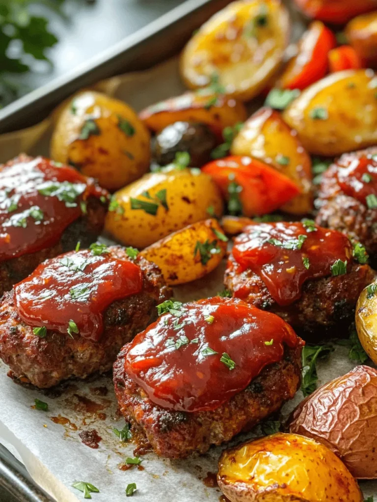Comfort food holds a special place in our hearts, evoking feelings of warmth, nostalgia, and contentment. Among the myriad of comfort foods, meatloaf stands out as a quintessential dish that many of us fondly remember from childhood dinners. Its versatility and hearty nature make it a beloved option for families around the world. In this article, we will explore the delightful recipe of Mini Meatloaf & Roasted Potatoes Delight, a dish that not only embodies the comforting essence of traditional meatloaf but also introduces a creative twist that appeals to both kids and adults alike.