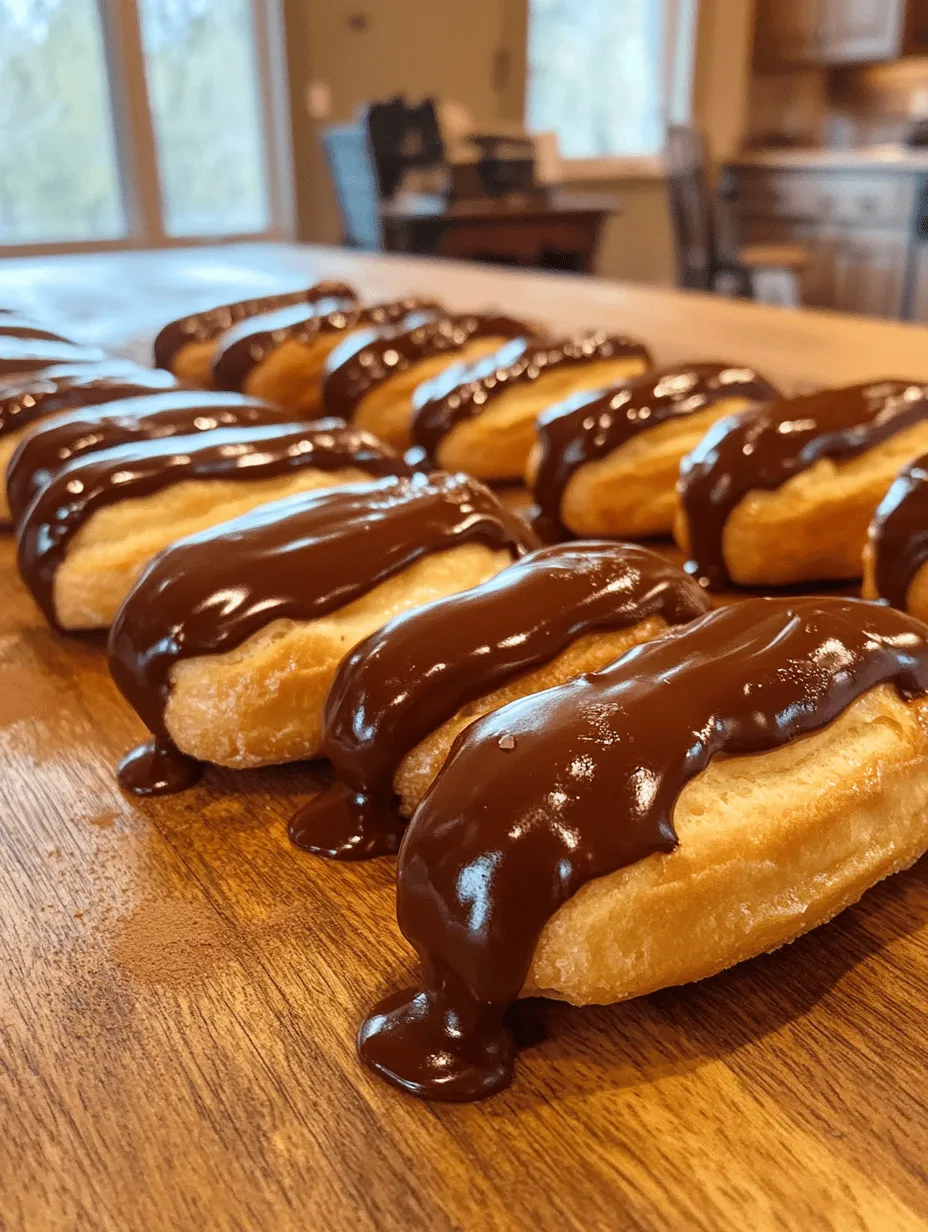 Éclairs are not just a treat; they are a testament to the artistry of French pastry-making. The word "éclair" translates to "lightning" in French, a name that is said to refer to the speed at which these pastries are eaten. Their origins can be traced back to the early 19th century, particularly to the culinary innovations of France. While the exact date of their invention is unclear, many believe that éclairs were first created by the famous French chef Marie-Antoine Carême, who is often credited with elevating pastry-making to an art form.
