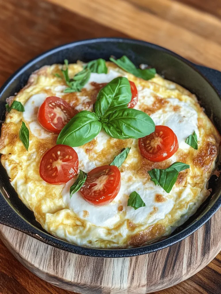 Omelets are among the most versatile and beloved dishes enjoyed in kitchens worldwide. They can be simple or elaborate, savory or sweet, making them a staple for breakfast, brunch, or even light dinners. The Mozzarella Magic Omelet stands out as a delightful option, combining the richness of eggs with the creamy texture of fresh mozzarella. This dish not only satisfies your taste buds but also provides a nutritious meal that can be whipped up in no time.
