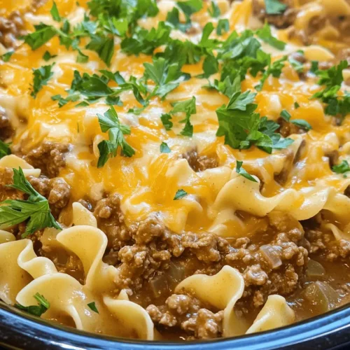 The foundation of any great recipe lies in its ingredients. For this cheesy beef delight, each element plays a crucial role in creating a balanced and flavorful dish. Selecting high-quality ingredients can elevate your meal from ordinary to extraordinary, so let’s dive into the essential components that make this dish so irresistible.