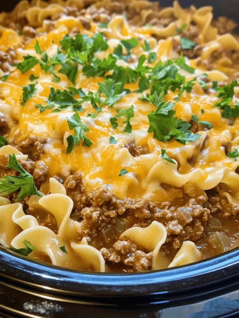 The foundation of any great recipe lies in its ingredients. For this cheesy beef delight, each element plays a crucial role in creating a balanced and flavorful dish. Selecting high-quality ingredients can elevate your meal from ordinary to extraordinary, so let’s dive into the essential components that make this dish so irresistible.