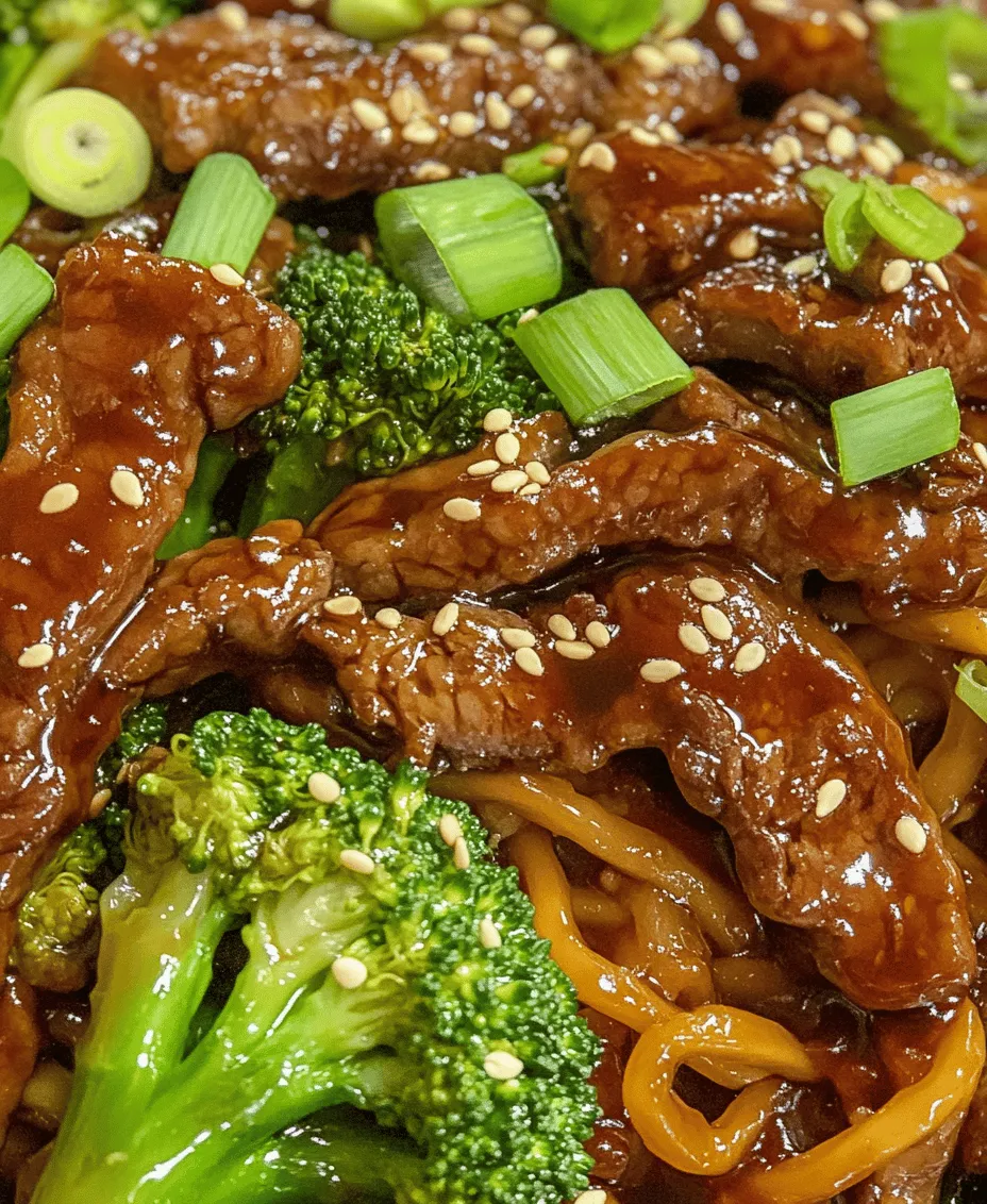 Beef and Broccoli Lo Mein is not just another dish; it’s a culinary experience that brings together the rich flavors of tender beef and vibrant broccoli, all enveloped in a savory sauce that tantalizes the taste buds. This dish is a beloved staple in Chinese cuisine and has made its way into the hearts and homes of food lovers around the world. Whether you're hosting a casual dinner gathering or simply looking for a quick and satisfying meal to whip up on a busy weeknight, Beef and Broccoli Lo Mein checks all the boxes.
