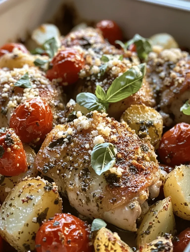 In the realm of home cooking, few dishes can rival the comfort and satisfaction of a classic Italian meal. This Easy Italian Chicken and Potatoes recipe captures the essence of Mediterranean flavors with its vibrant ingredients and straightforward preparation. Perfect for busy weeknights or family gatherings, this dish combines juicy chicken thighs, tender baby potatoes, and sweet cherry tomatoes, all infused with aromatic garlic and Italian herbs. In this article, we will explore the journey of creating this delightful meal, from the ingredients and preparation to the cooking process and serving suggestions.