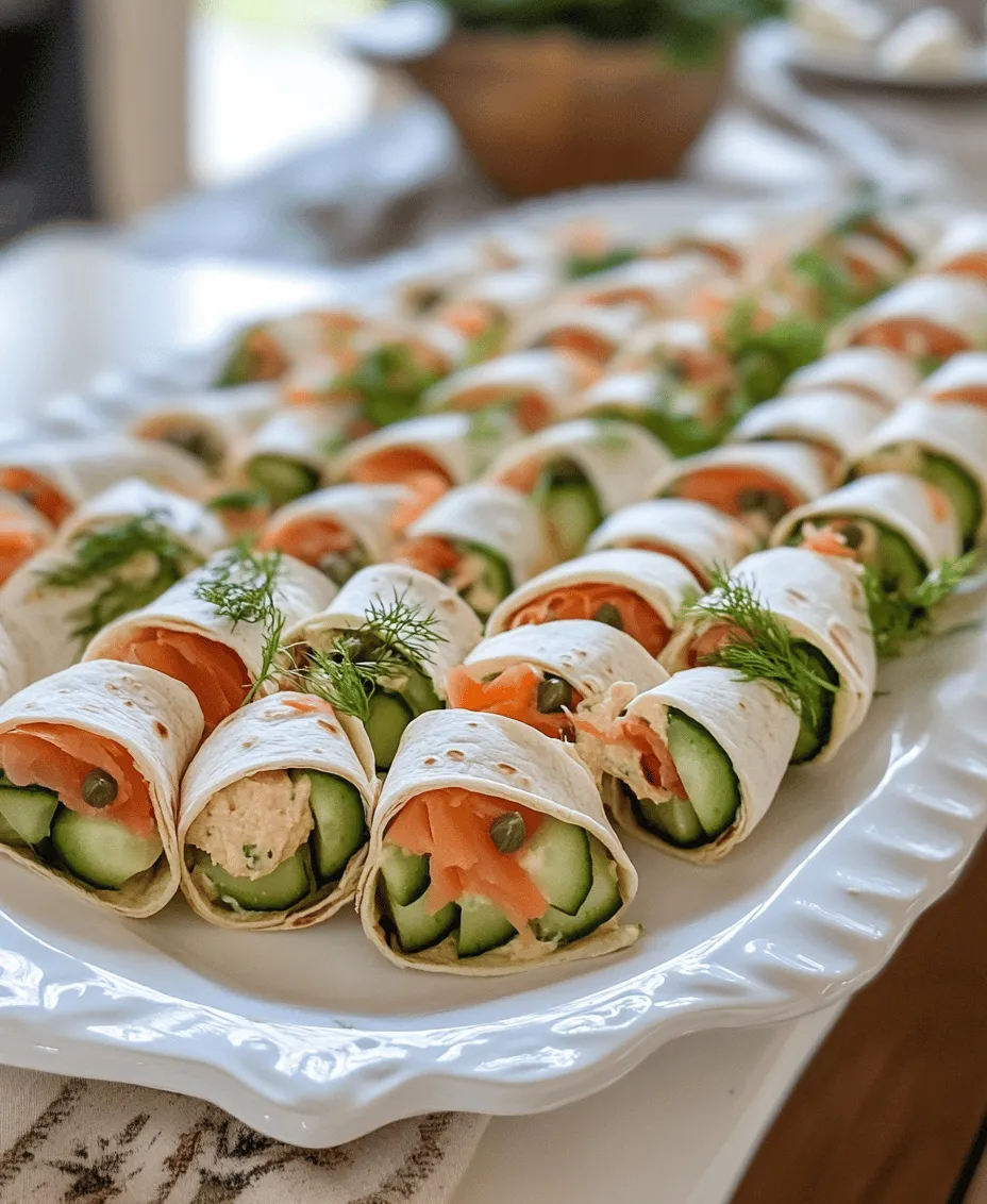 In the world of snacks and appetizers, few dishes capture the essence of freshness and flavor quite like Smoked Salmon Roll-Ups with Cucumber and Hummus. This delightful recipe combines the rich, savory taste of smoked salmon with the crisp, refreshing crunch of cucumber, all complemented by the creamy, nutty flavor of hummus. Perfect as a healthy snack or an elegant appetizer, these roll-ups not only tantalize the palate but also offer a multitude of nutritional benefits.