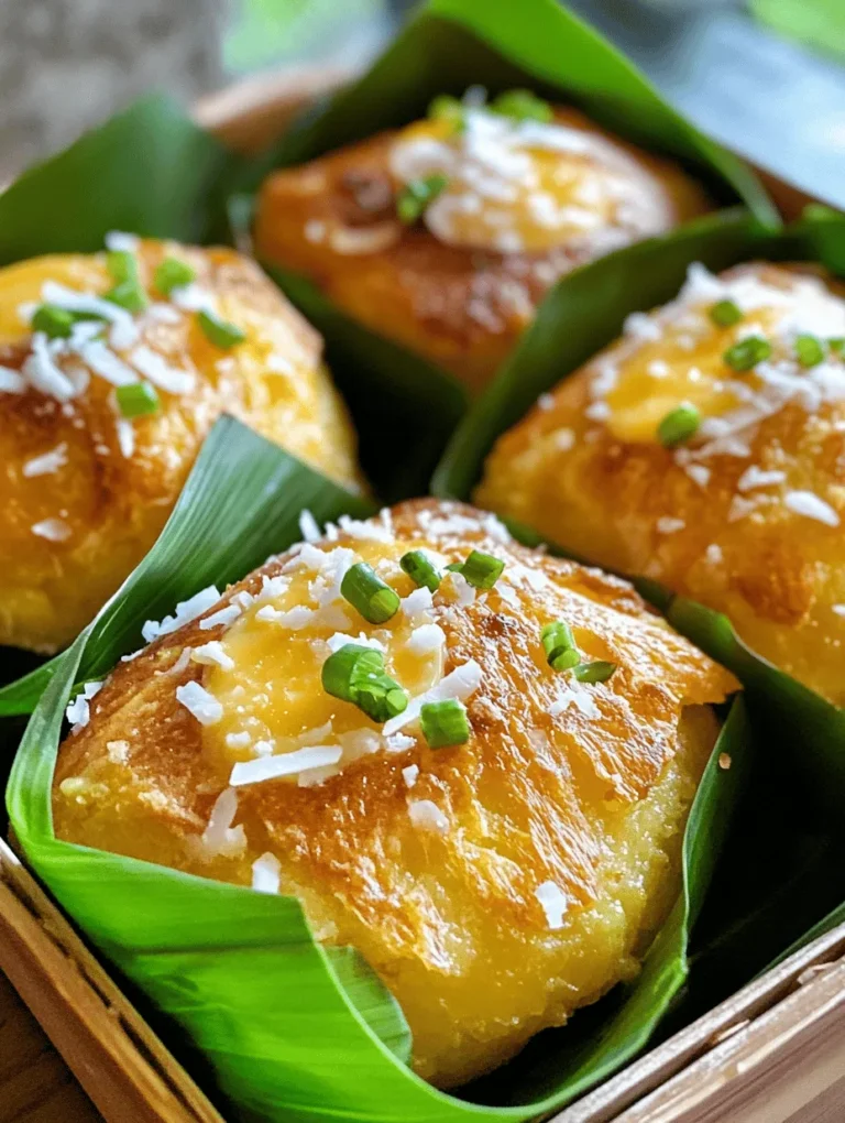 Bibingka, a traditional Filipino rice cake, stands as a beloved symbol of Filipino culture, particularly during the Christmas season. This delectable dessert, characterized by its soft, fluffy texture and unique flavor profile, is more than just a treat; it embodies the warmth of family gatherings and festive celebrations. Its origins trace back to the rich heritage of the Philippines, where it is often prepared during the early morning hours and enjoyed hot from the oven, often accompanied by the aroma of freshly brewed coffee or hot chocolate.