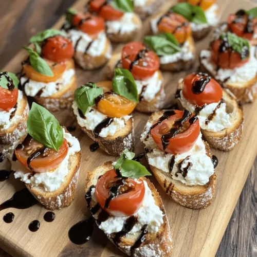 In the world of appetizers, few dishes are as delightful as bruschetta. This classic Italian starter has won hearts and palates worldwide with its simple yet vibrant flavor profile. While traditional bruschetta often features a topping of diced tomatoes and basil on toasted bread, whipped feta bruschetta takes this beloved dish to new heights. By blending creamy feta cheese into a luscious spread, this recipe offers a perfect balance of textures and flavors—rich, tangy, and refreshing all at once.