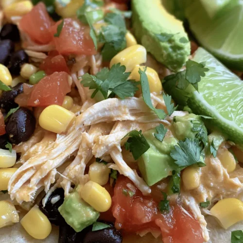 Tacos have firmly established themselves as a beloved staple in cuisines around the globe, celebrated for their versatility and ability to adapt to a plethora of flavors and ingredients. From traditional carne asada to innovative vegetarian fillings, the options are endless. Among the myriad of taco varieties, Slow Cooker Queso Chicken Tacos stands out as a particularly enticing choice. This dish not only satisfies cravings but also caters to the busy lifestyles of individuals and families alike, offering a quick and easy meal solution without sacrificing taste.