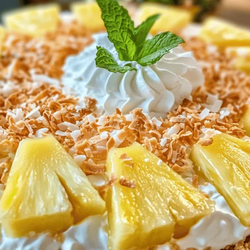 Imagine sinking your fork into a slice of pie that transports you to a sun-soaked beach in Hawaii, where the gentle sound of waves lapping against the shore harmonizes with the sweet scent of tropical fruits. The Tropical Hawaiian Bliss Pie is that slice of paradise—a delightful dessert that encapsulates the essence of tropical flavors and brings a refreshing twist to any occasion. This pie is not just about taste; it's a visual feast, showcasing vibrant colors and textures that make it a showstopper at gatherings, parties, or even quiet family dinners.