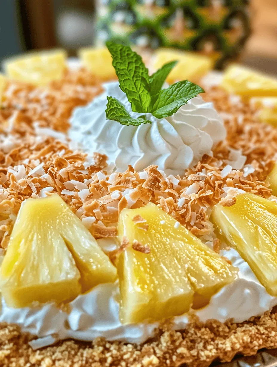 Imagine sinking your fork into a slice of pie that transports you to a sun-soaked beach in Hawaii, where the gentle sound of waves lapping against the shore harmonizes with the sweet scent of tropical fruits. The Tropical Hawaiian Bliss Pie is that slice of paradise—a delightful dessert that encapsulates the essence of tropical flavors and brings a refreshing twist to any occasion. This pie is not just about taste; it's a visual feast, showcasing vibrant colors and textures that make it a showstopper at gatherings, parties, or even quiet family dinners.