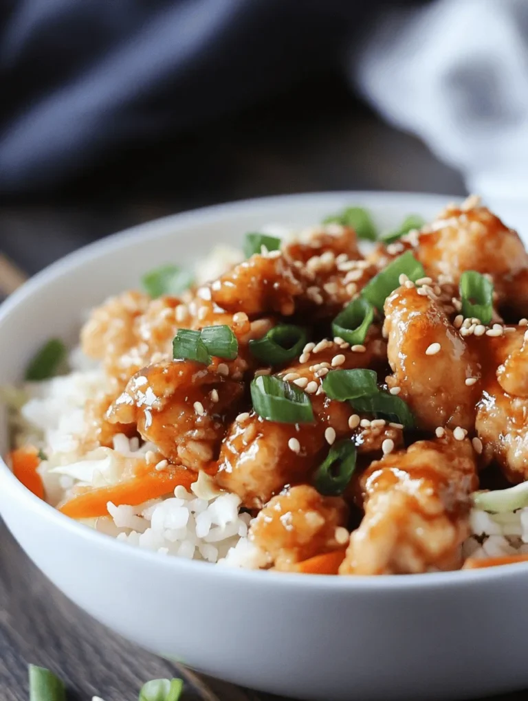 Are you craving the delicious flavors of a traditional egg roll but looking for a healthier, more convenient option? Look no further than the Chicken Egg Roll in a Bowl—a delightful dish that captures the essence of classic egg rolls without the fuss of frying. This recipe is perfect for busy weeknights when you want something quick yet satisfying, combining the savory taste of ground chicken with the crunch of fresh vegetables, all tossed together in a single bowl.