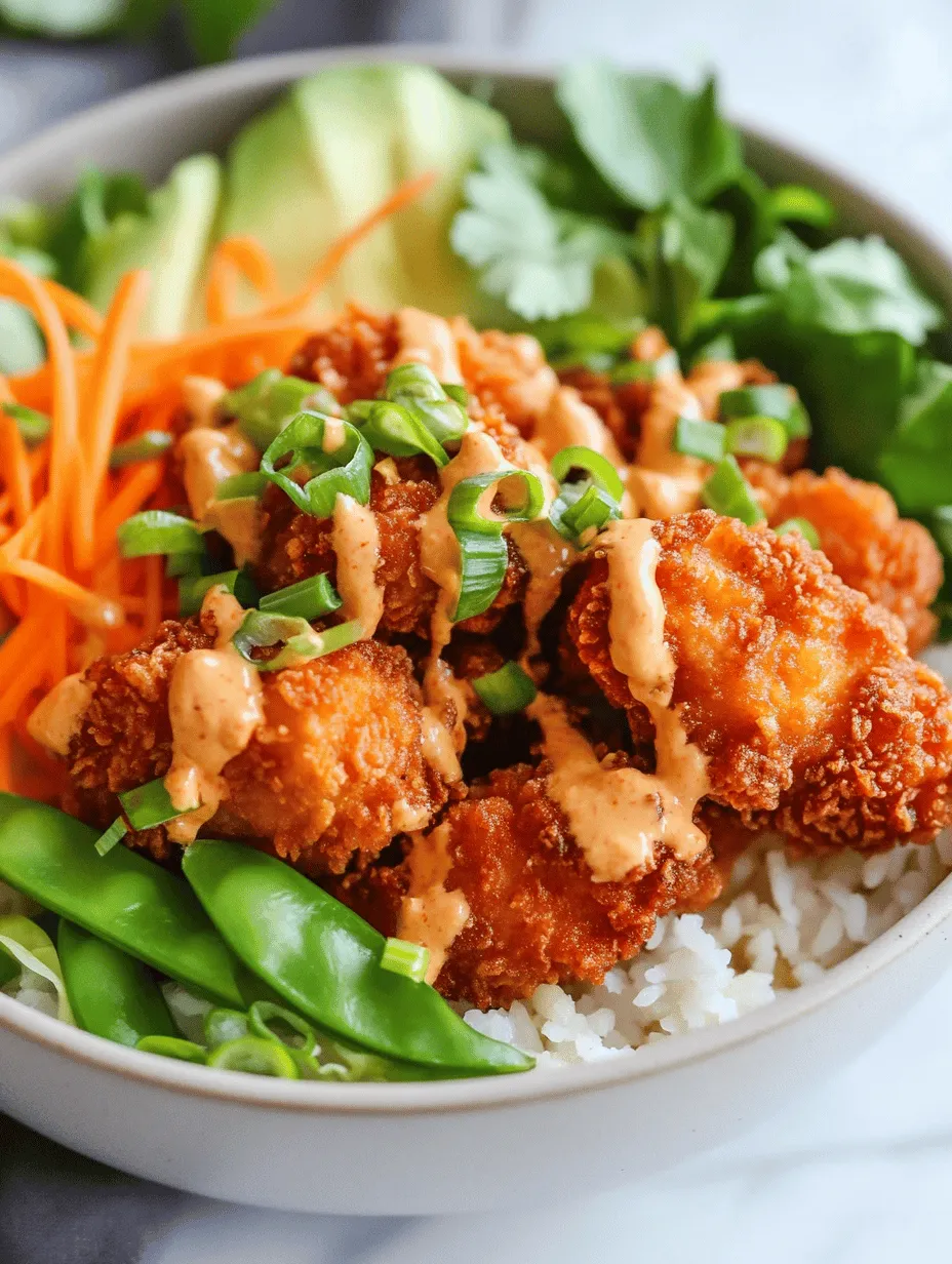 The Bang Bang Chicken Bowl is incredibly versatile, allowing for numerous variations and alternative sauces to suit your taste preferences. Here are a few suggestions to elevate your dish further:
