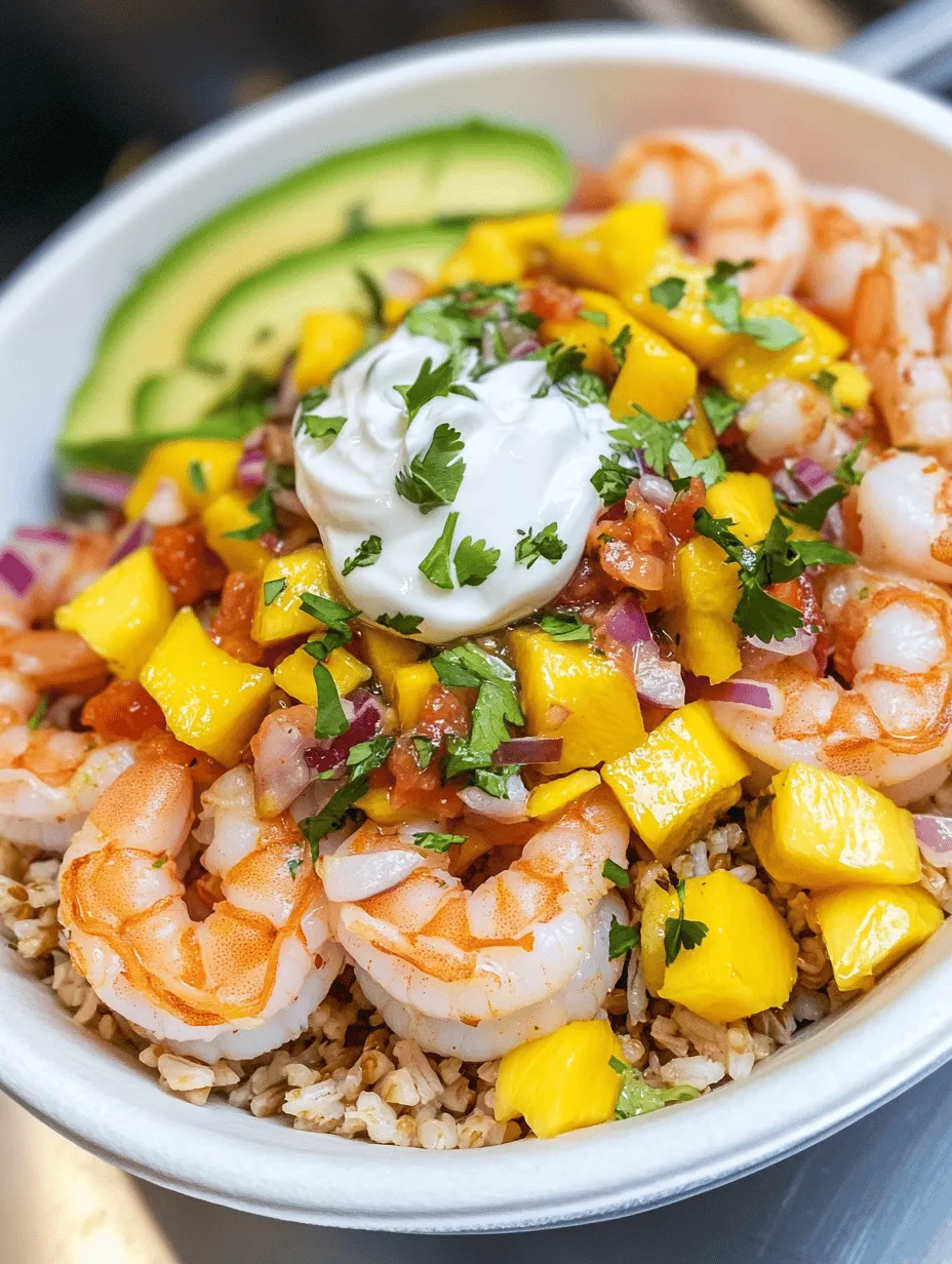 Welcome to the sun-soaked shores of flavor with our Tropical Shrimp & Avocado Bowl! This vibrant dish is inspired by the lush landscapes and tantalizing tastes of tropical regions, where fresh ingredients come together to create a culinary paradise. Imagine sinking your fork into a bowl brimming with colorful ingredients that not only delight the taste buds but also nourish the body. This dish is perfect for those looking to enjoy a healthy meal that doesn’t compromise on flavor.