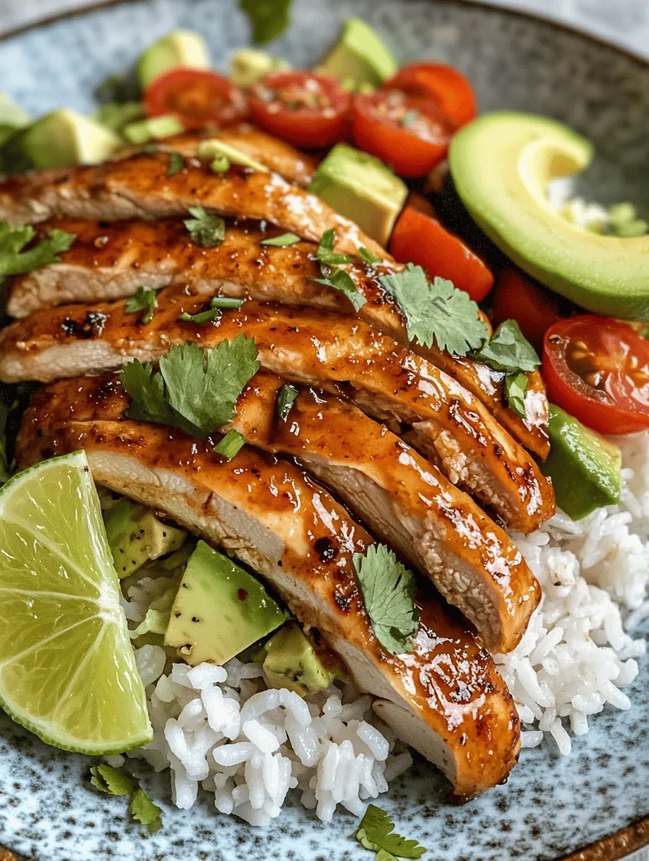 The Honey Lime Chicken & Avocado Rice Stack is inspired by a fusion of Mexican and Asian flavors. The sweetness of honey is a staple in many Asian dishes, while lime is a quintessential ingredient in Mexican cuisine. This recipe brings the best of both worlds together, introducing a delightful play on flavors that is sure to become a favorite in your household. Its versatility makes it ideal for various occasions, whether you're hosting a family dinner, preparing meal prep for the week, or impressing guests at a summer barbecue.