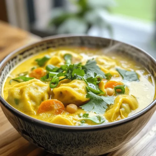 If you’re looking for a comforting, flavorful meal that can warm your soul on a chilly day or brighten your spirits during a sunny afternoon, look no further than the Best Curry Dumpling Soup. This dish combines the heartiness of dumplings with a rich, aromatic soup base infused with the vibrant flavors of curry, creating a delightful fusion that caters to both the palate and the body. Whether you're a seasoned vegetarian or just exploring plant-based options, this recipe is designed to be versatile, satisfying, and utterly delicious.