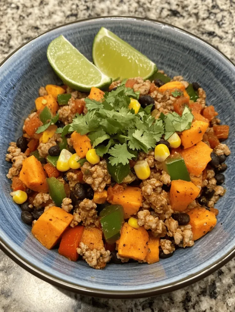In the world of healthy cooking, few dishes stand out as much as a Ground Turkey Sweet Potato Skillet. This delightful one-pan meal is not only a feast for the senses but also embodies the principles of convenience, flavor, and nutrition—making it an ideal choice for busy weeknights. When you’re juggling work, family, and personal commitments, finding the time to prepare a nutritious meal can feel like an overwhelming task. However, with this skillet recipe, you can whip up a delicious dinner in no time.