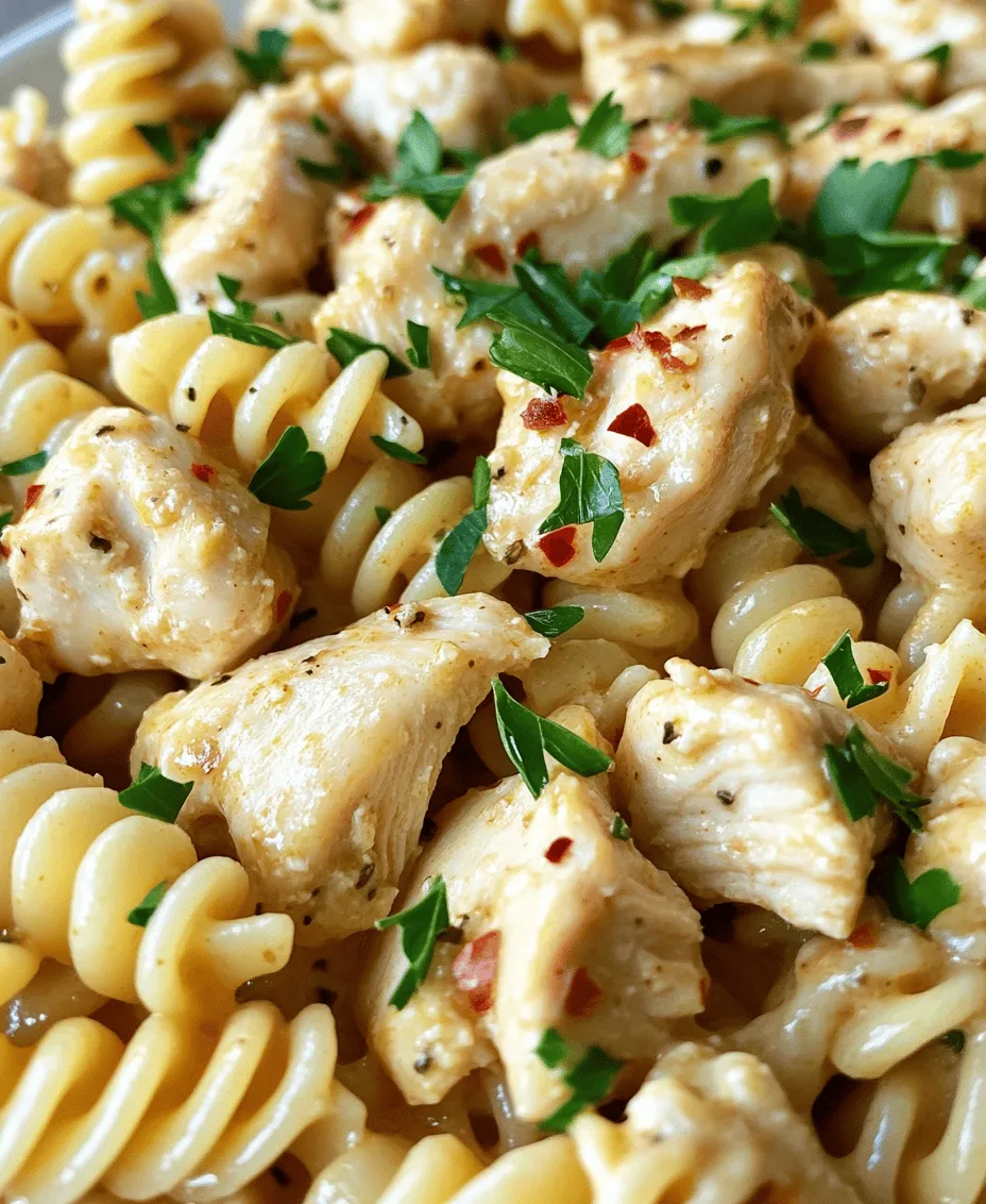 If you're on the hunt for a comforting yet quick meal that tantalizes the taste buds, look no further than Creamy Garlic Butter Chicken and Rotini in Parmesan Sauce. This dish combines the rich flavors of garlic, butter, and creamy Parmesan sauce with tender chicken and perfectly cooked pasta, making it a family favorite. Whether you are a busy parent juggling work and family, a pasta lover looking for your next go-to recipe, or a home cook wanting to whip up something easy and delicious on a weeknight, this recipe is designed with you in mind.