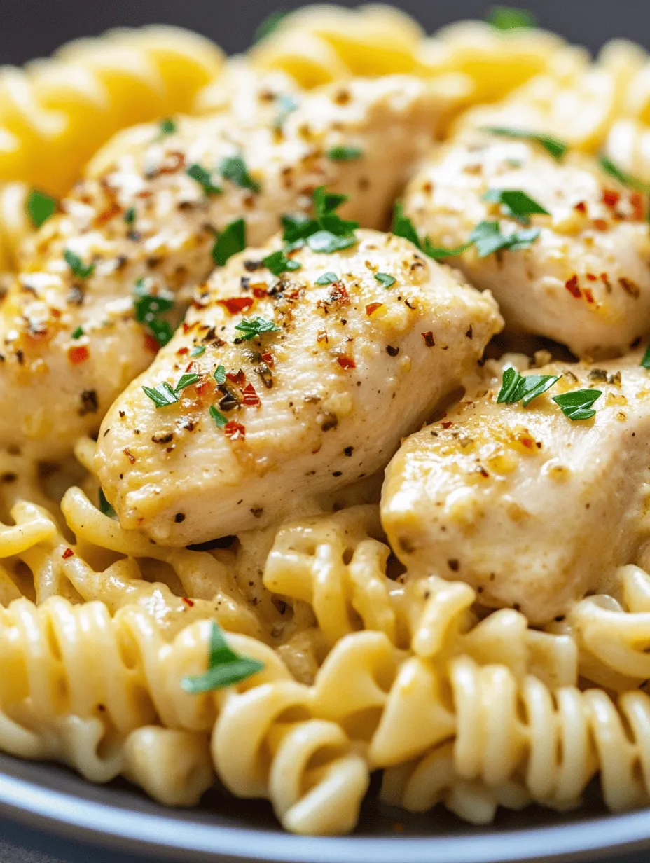 If you're on the hunt for a comforting yet quick meal that tantalizes the taste buds, look no further than Creamy Garlic Butter Chicken and Rotini in Parmesan Sauce. This dish combines the rich flavors of garlic, butter, and creamy Parmesan sauce with tender chicken and perfectly cooked pasta, making it a family favorite. Whether you are a busy parent juggling work and family, a pasta lover looking for your next go-to recipe, or a home cook wanting to whip up something easy and delicious on a weeknight, this recipe is designed with you in mind.