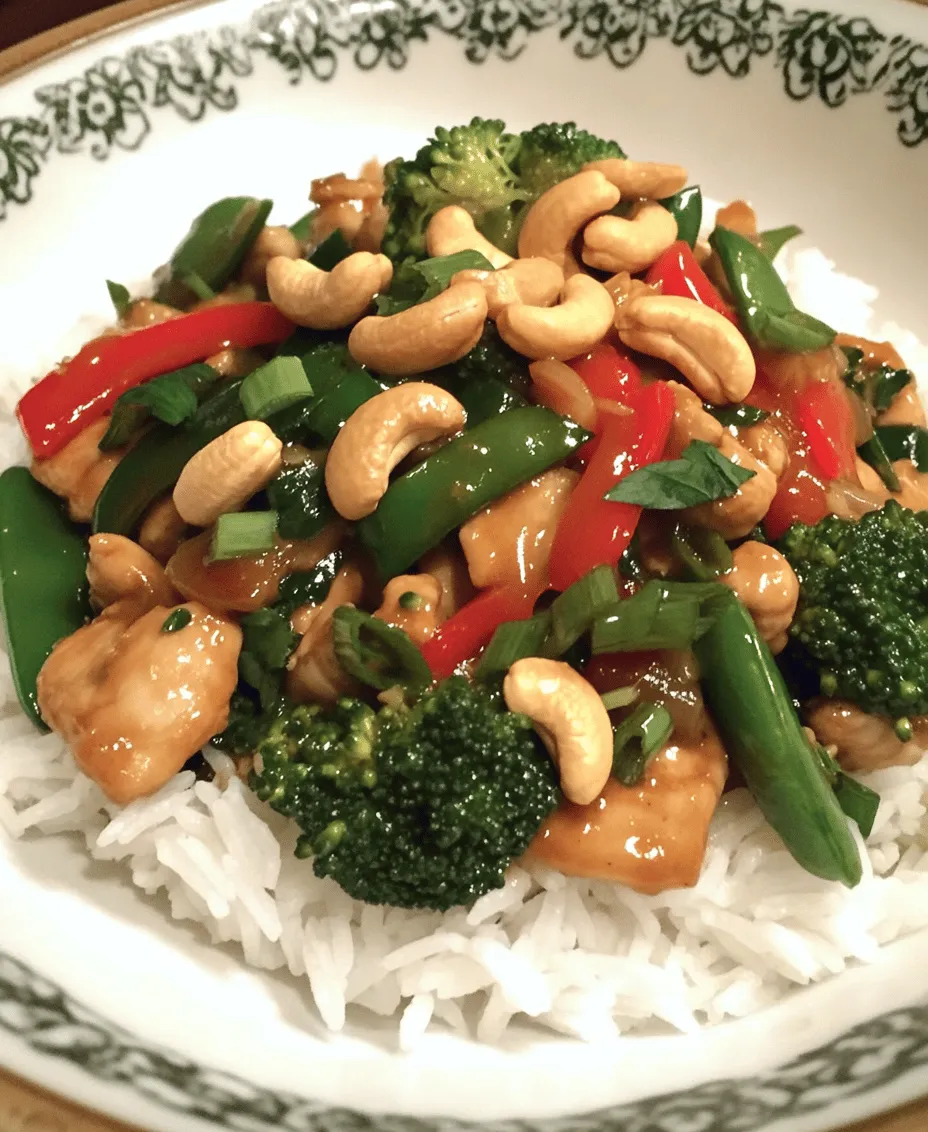 One of the primary concerns with takeout meals is the nutritional content, which often includes high levels of sodium, unhealthy fats, and added sugars. The Better-Than-Takeout Cashew Chicken addresses these concerns by offering a healthier version that showcases the benefits of cooking at home. When you make this dish, you can control the ingredients, ensuring that you use whole foods that provide essential nutrients.