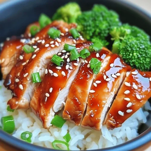 The Teriyaki Chicken Rice Bowl is a beloved dish that showcases the harmonious blend of flavors and textures characteristic of Japanese cuisine. With its roots deeply embedded in Japanese culinary traditions, this dish has transcended borders, becoming a favorite for many worldwide. The essence of the Teriyaki Chicken Rice Bowl lies in its simple yet delightful combination of tender chicken thighs, perfectly cooked rice, and a luscious teriyaki sauce that brings everything together.
